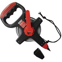 Рулетка геодезическая 30 м / 12,5 мм, металлическая лента, открытый корпус, MATRIX MASTER, 31443 Рулетка геодезическая 30 м / 12,5 мм, металлическая лента, открытый корпус, MATRIX MASTER, 31443