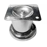 Ножка мебельная 45х60 мм, хром, 109192 Ножка мебельная 45х60 мм, хром, 109192