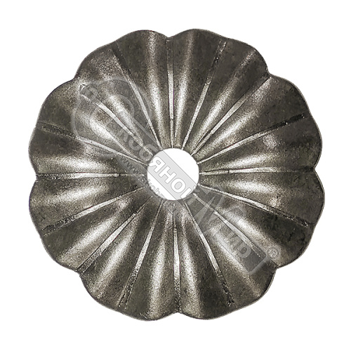 Цветок штампованный 63х2 мм Китай*** Цветок штампованный 63х2 мм Китай***