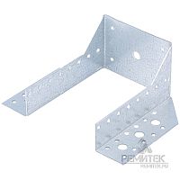 Опора бруса открытая OBR R-50х140 (76х140х50х2,0) цинк (упак. 50 шт.) /3/ Опора бруса открытая OBR R-50х140 (76х140х50х2,0) цинк (упак. 50 шт.) /3/