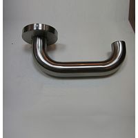 Ручка на фланце РФ-5558-Хш хром шлифов. Ручка на фланце РФ-5558-Хш хром шлифов.