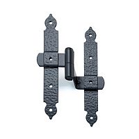 Петля накладных ставен правая ПСт2-П-SL черный матовый (20) Петля накладных ставен правая ПСт2-П-SL черный матовый (20)