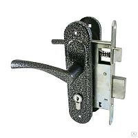 Замок врезной с/руч. Птимаш ЗВ4-3.03 серебро м/о 55 (10)*** Замок врезной с/руч. Птимаш ЗВ4-3.03 серебро м/о 55 (10)***