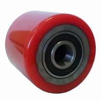 Ролик полиуретановый 70х60 мм, с шариковым подшипником, Dвнутр.=17/20 мм, нагрузка 500 кг Ролик полиуретановый 70х60 мм, с шариковым подшипником, Dвнутр.=17/20 мм, нагрузка 500 кг