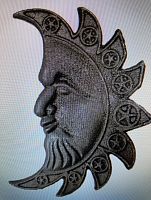 Полумесяц 120х70х10 мм 1324 Полумесяц 120х70х10 мм 1324