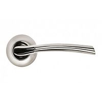 Ручка дверная Silver PAL-06 SN/СP матовый никель  "Гарда"*** Ручка дверная Silver PAL-06 SN/СP матовый никель  "Гарда"***