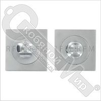 У WC Si CL комплект ниж.квадрат.розет. с фиксат.(поворот. кнопкой),Цвет: хром полир. У WC Si CL комплект ниж.квадрат.розет. с фиксат.(поворот. кнопкой),Цвет: хром полир.