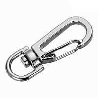 Карабин с ветрлюгом без защелки 3,5 см Карабин с ветрлюгом без защелки 3,5 см