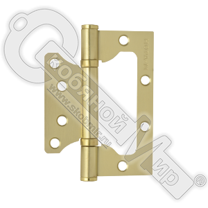 Петля универсальная накладная без врезки "Н-М" 800 SB мат.латунь (100*75*2,5) 2978 Петля универсальная накладная без врезки "Н-М" 800 SB мат.латунь (100*75*2,5) 2978