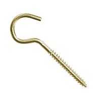 Металлический крюк, полукольцо KEW RH 4,0х18/60, латунь Металлический крюк, полукольцо KEW RH 4,0х18/60, латунь