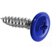 Саморез с прессшайбой, острый RAL5005 4,2х16 ярко-синий /500/ Саморез с прессшайбой, острый RAL5005 4,2х16 ярко-синий /500/