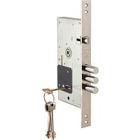 Замок врезной сувальдный 252/RL никель ТЕХ.УП. 4кл. Замок врезной сувальдный 252/RL никель ТЕХ.УП. 4кл.