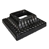 Основание балясины литое 105х105 мм кв 42 мм 989 Иран Основание балясины литое 105х105 мм кв 42 мм 989 Иран