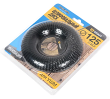 Диск шлифовальный по дереву 125х22,23 мм, изогнутый, GRAFF, 231125 Диск шлифовальный по дереву 125х22,23 мм, изогнутый, GRAFF, 231125