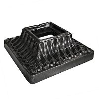 Основание балясины литое 95х95 мм кв 34 мм 989 Иран Основание балясины литое 95х95 мм кв 34 мм 989 Иран