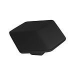 4129016MP24 Ручка кнопка современная классика, черный 16 мм BRASS 4129016MP24 Ручка кнопка современная классика, черный 16 мм BRASS