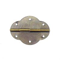 Петля для шкатулки 48х34мм ,цвет: старая бронза,D-060 ,1шт. Петля для шкатулки 48х34мм ,цвет: старая бронза,D-060 ,1шт.