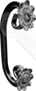 Ручка дверная вензель 220х100 мм СП фото 2 Ручка дверная вензель 220х100 мм СП фото 2