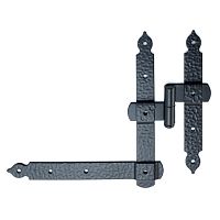 Петля встроенных ставен угловая ниж.прав. ПСт1УН-П-S черный матовый (10) Петля встроенных ставен угловая ниж.прав. ПСт1УН-П-S черный матовый (10)