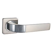 Ручки дверные S-Locked A-110 SN/CP (20) F52515 119707 Ручки дверные S-Locked A-110 SN/CP (20) F52515 119707