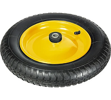Колесо пневматическое для тачки, 360 мм, 3.00-8, подш. внут. d-16 мм, L оси 92 мм, Palisad, 68940 Колесо пневматическое для тачки, 360 мм, 3.00-8, подш. внут. d-16 мм, L оси 92 мм, Palisad, 68940