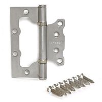 Петля накладная Apecs 100*75*2,5 -B2-Steel-NIS матовый никель 00018045 Петля накладная Apecs 100*75*2,5 -B2-Steel-NIS матовый никель 00018045