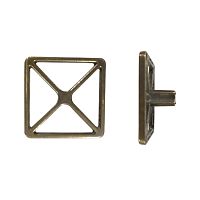 D-KS-23 Ручка мебельная метал. кнопка, античное золото D-KS-23 Ручка мебельная метал. кнопка, античное золото