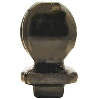 Наконечник кованый 55х97 мм d28 мм 18102 Наконечник кованый 55х97 мм d28 мм 18102