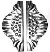 Накладка штампованная пара 287х120х2 мм 4173-74 Накладка штампованная пара 287х120х2 мм 4173-74