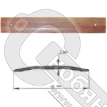 Порог АЛ-125-С 0,9м ЧЕРЕШНЯ , Стык алюминевый , 40 мм фото 3 Порог АЛ-125-С 0,9м ЧЕРЕШНЯ , Стык алюминевый , 40 мм фото 3