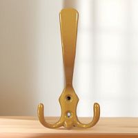 Крючок мебельный большой золотой металлик, (30), КМ-1 