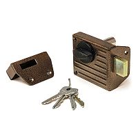 Замок накладной ЗН-1-2-1 Зенит /бронза/ Замок накладной ЗН-1-2-1 Зенит /бронза/