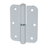 Петля накладная ПН1-85 левая, белый полимер, 717 /150/ Петля накладная ПН1-85 левая, белый полимер, 717 /150/