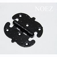 Петля накладная фигурн. НОЭЗ ПН 5-90-S черный матовый (30) Петля накладная фигурн. НОЭЗ ПН 5-90-S черный матовый (30)