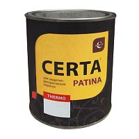 Эмаль "CERTA-PATINA" термостойкая до 700°С золото (0,5кг) PATR0017 Эмаль "CERTA-PATINA" термостойкая до 700°С золото (0,5кг) PATR0017