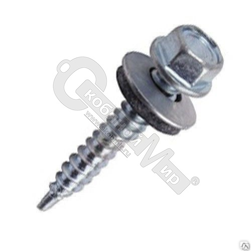 Саморез кровельный, удлинненое сверло, цинк КРсZP P#3 4,8х25 /150/ Саморез кровельный, удлинненое сверло, цинк КРсZP P#3 4,8х25 /150/