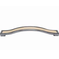 SL TX-224-03-13 Ручка мебельная металлическая 224 мм., крем на хроме SL TX-224-03-13 Ручка мебельная металлическая 224 мм., крем на хроме