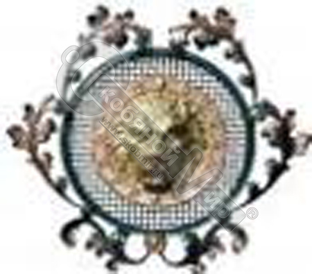 Узор Лев в кустах 590х120х550 мм Узор Лев в кустах 590х120х550 мм