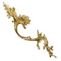 Ручка скоба классика латунь brass, Р11А left Ручка скоба классика латунь brass, Р11А left