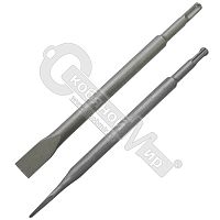 Зубило по бетону плоское 20х250 мм SDS+, "HardGore" Зубило по бетону плоское 20х250 мм SDS+, "HardGore"