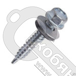 Саморез кровельный, удлинненое сверло, цинк КРсZP P#3 4,8х25 /150/ фото 2 Саморез кровельный, удлинненое сверло, цинк КРсZP P#3 4,8х25 /150/ фото 2