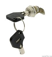 Замок мебельный с трубчатым ключом 301 пк компьютерный С*** Замок мебельный с трубчатым ключом 301 пк компьютерный С***