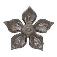 Цветок литой 90 мм 2125/1302/6125   Цветок литой 90 мм 2125/1302/6125