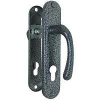 Ручка на планке РДП-2-006-85Ц-АС- антик серебро,цилиндр /15/ Ручка на планке РДП-2-006-85Ц-АС- антик серебро,цилиндр /15/