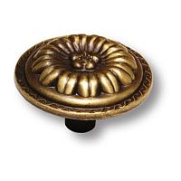 1091.0040.001 Ручка-кнопка классика,античная бронза, BRASS 1091.0040.001 Ручка-кнопка классика,античная бронза, BRASS