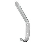 Крючок-вешалка двойной, хром (Домарт) Крючок-вешалка двойной, хром (Домарт)