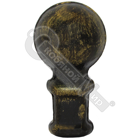 Наконечник кованый 62х33 мм кв 16 мм 4123Т/1175/ПК.0097 Наконечник кованый 62х33 мм кв 16 мм 4123Т/1175/ПК.0097