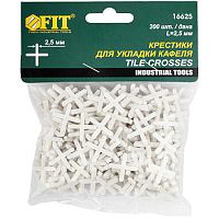 Крестики для плитки 2,5 мм (200 шт.), 5-04620, 16625 Крестики для плитки 2,5 мм (200 шт.), 5-04620, 16625
