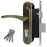 Замок врезной Гарант ЗВ 7 (бронза) Замок врезной Гарант ЗВ 7 (бронза)