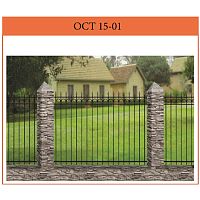 Забор ОСТ 15-01 (цена за секцию) 2.8*1.8 Забор ОСТ 15-01 (цена за секцию) 2.8*1.8